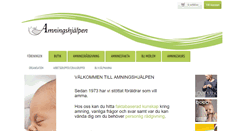 Desktop Screenshot of amningshjalpen.se